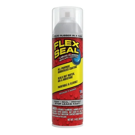 Flex Seal Aerosol Liquid Rubber Sealant Coating, 14 oz, Clear | Walmart (US)