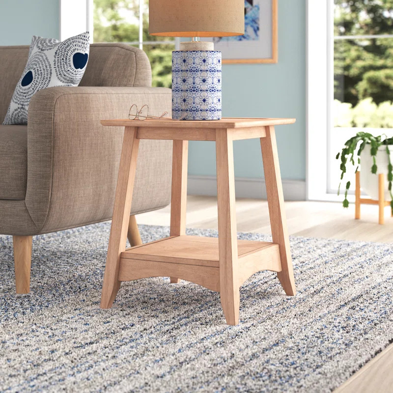 Manatuto Solid Wood End Table | Wayfair North America