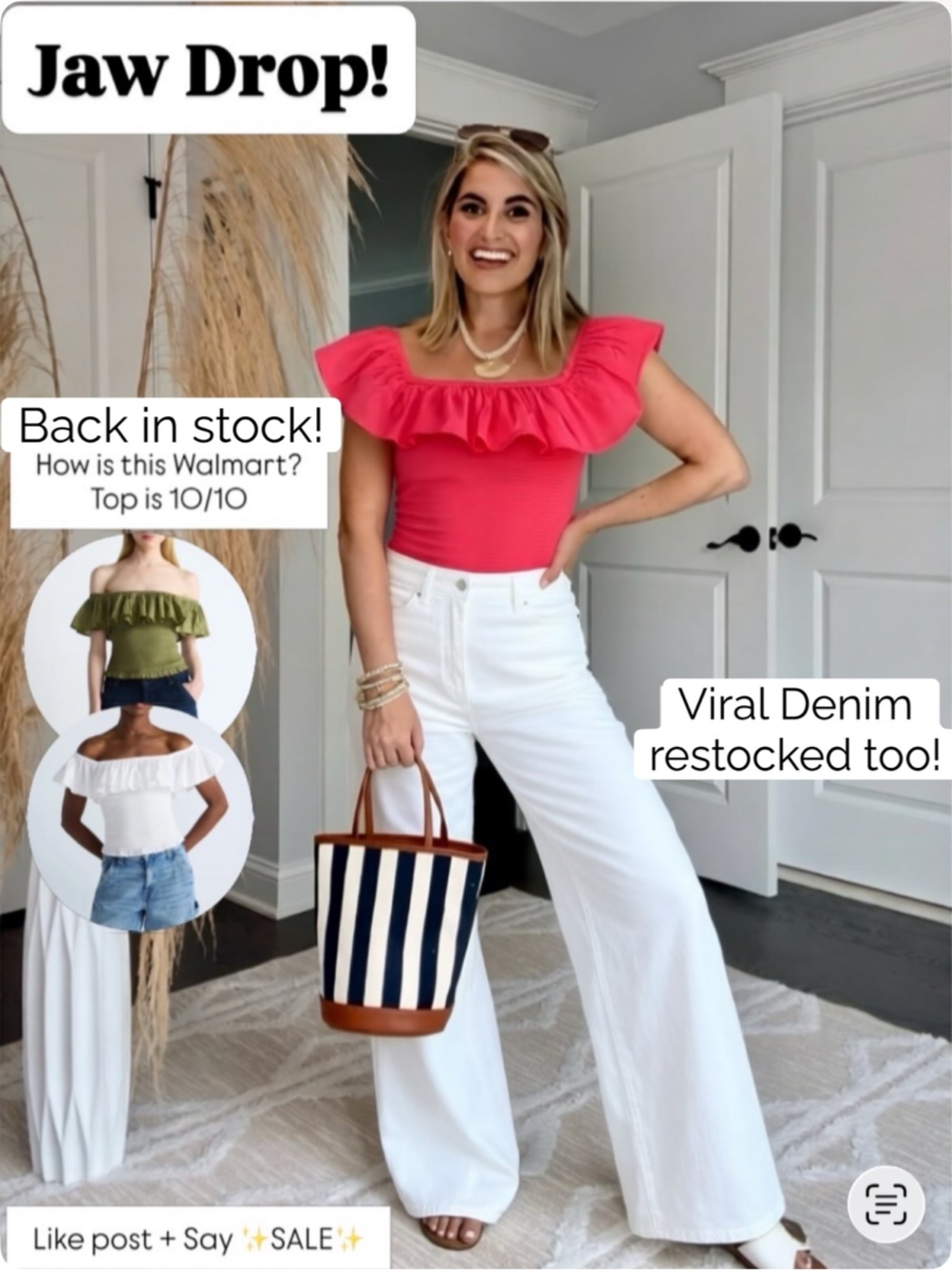 Walmart Deals you’ll Love!👌 $12 two piece sets, $10 home buys, $10 shoes and so many more buys that will blow your mind!✨


✨SIZING✨Everything is petite friendly I’m 5’2” 125lbs wearing small top/dress and small/4 bottoms 
.

#walmartpartner #sponserd, #ad  #walmartpartner  #walmartstyle @walmartstyle walmart, Walmart outfit, Walmart jeans, spring clothes, found it on Amazon, spring dress, Tuckernuck, spring shoes, target shoes, Walmart shoes, sandals, shoes, SPANX, Walmart finds, Walmart set, 2 piece set, Walmart sale, Skincare, anti aging skin care, pdrn, red light therapy,  jeans,, 

Follow my LTK @nikkiferrara on the @shop.LTK app to view this post and get my exclusive app-only content!

#LTKWorkwear #LTKPetite #LTKSaleAlert