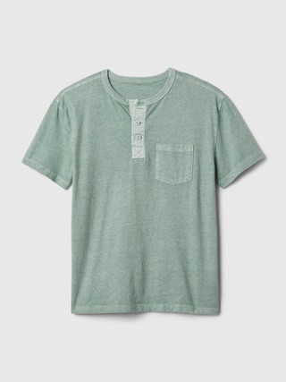 Kids Vintage Henley T-Shirt | Gap (US)