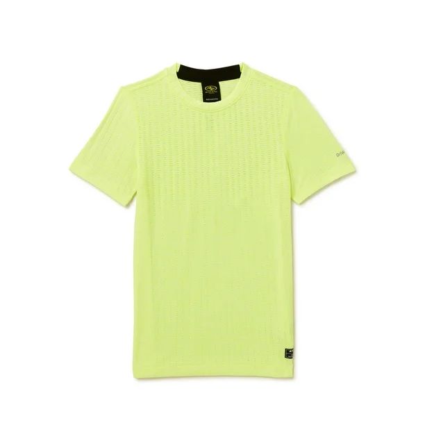 Athletic Works Boys Short Sleeve Performance Tee, Sizes 4-18 & Husky | Walmart (US)