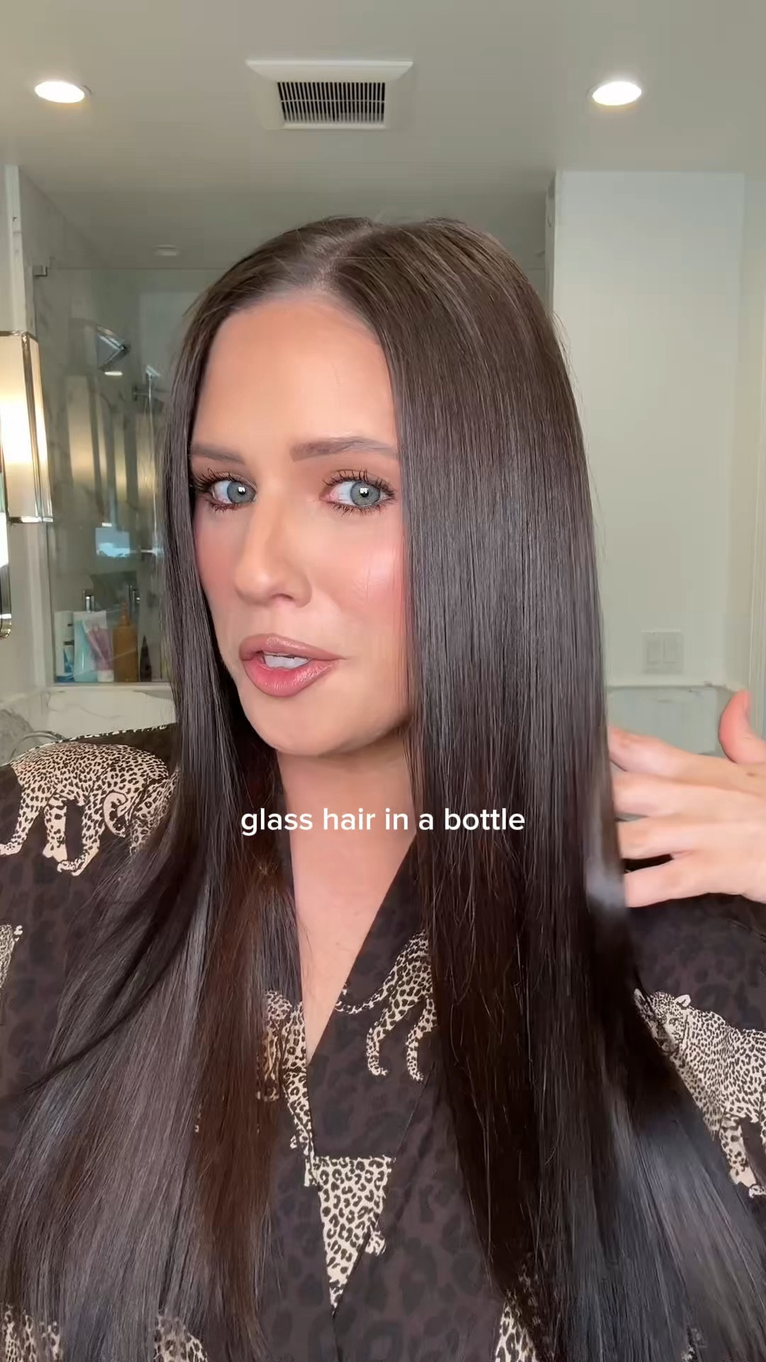 One of my holy grail shiny hair products 🤍