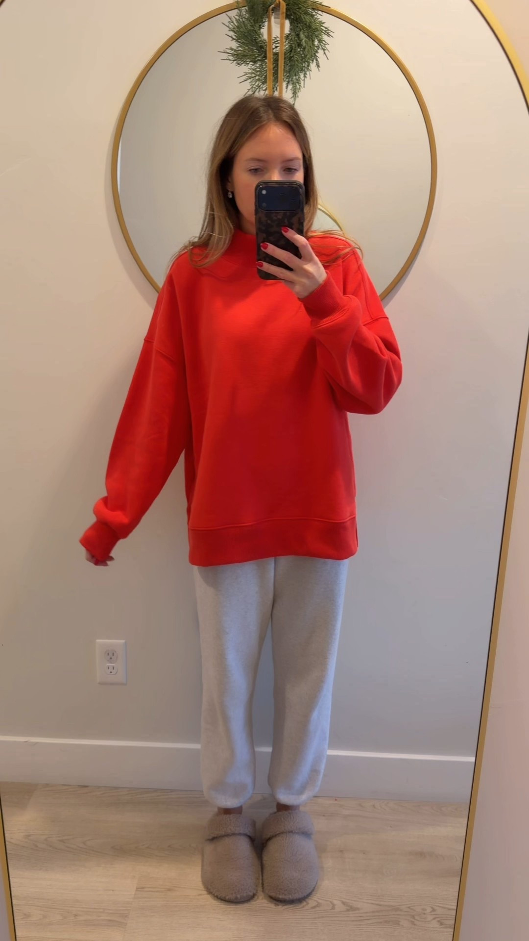 Found my Christmas break uniform! Wearing size small in the sweatshirt & XS in joggers!

#LTKmomlife #LTKHoliday #LTKootd