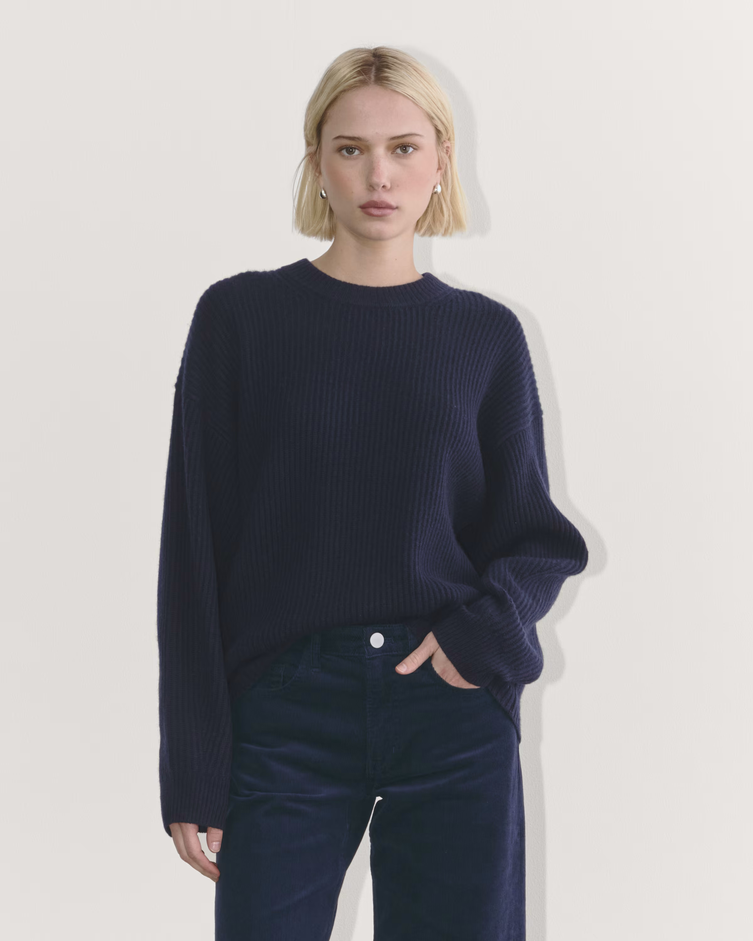 The Cocoon Crew in Wool Cashmere | Everlane