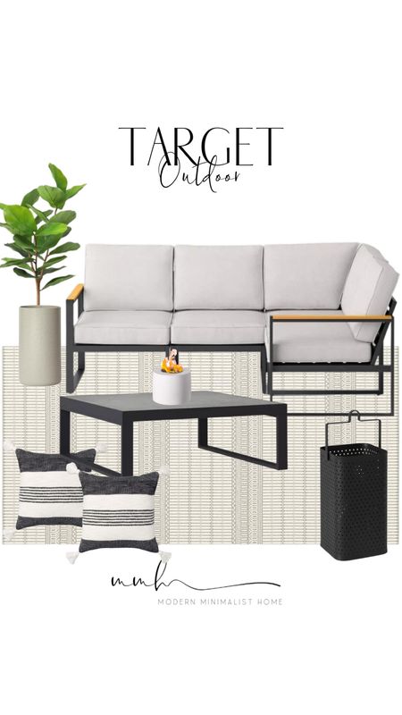 Target outdoor patio furniture. Neutral and affordable outdoor living furniture.

#LTKSeasonal #LTKFindsUnder50 #LTKHome