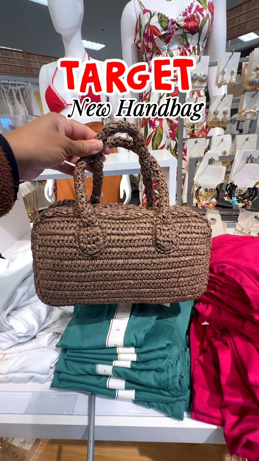 This woven brown handbag from Target is giving effortless luxury without the high price tag 🤎 The woven texture, rich brown color, and adjustable strap make it the perfect everyday bag to dress up or down.  

#LTKStyle #LTKFinds #TargetStyle #TargetFashion #AffordableFashion #HandbagStyle #EverydayStyle #NeutralFashion #WovenBag #StyleOnABudger