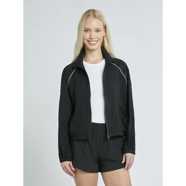 Avia Women's and Women's Plus Tennis Jacket, Sizes XS-4X | Walmart (US)