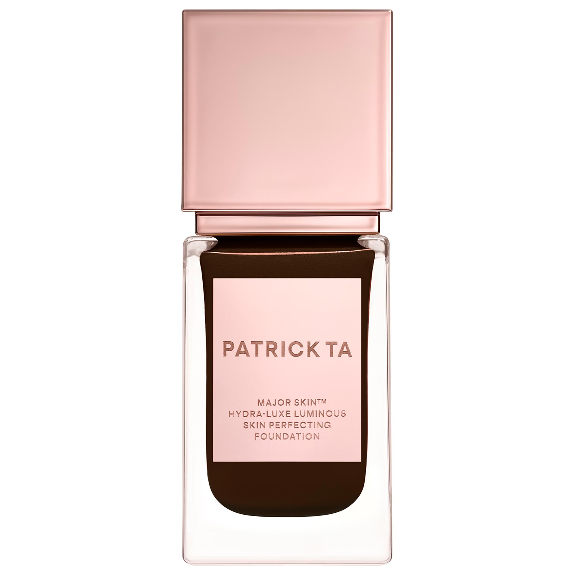 PATRICK TA Fond de teint perfecteur de peau Major Skin Hydra-Luxe Luminous pour un éclat naturel 30 Rich Neutral 1 oz / 30 mL | Sephora (US)