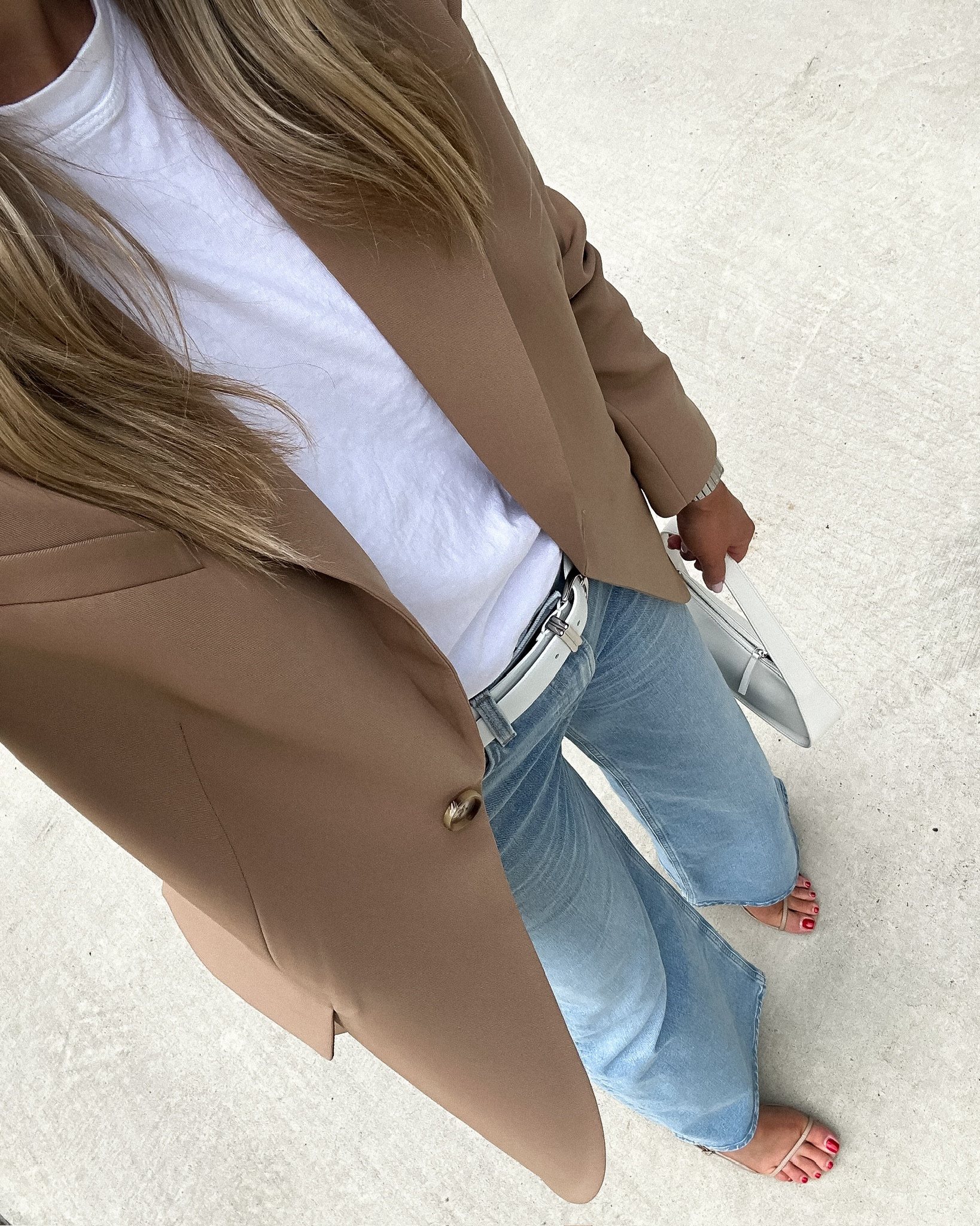 Blazer size small (use code FJ20)
Tshirt size 0
Jeans TTS
#fashionjackson #falloutfit 

#LTKStyleTip #LTKSaleAlert #LTKOver40