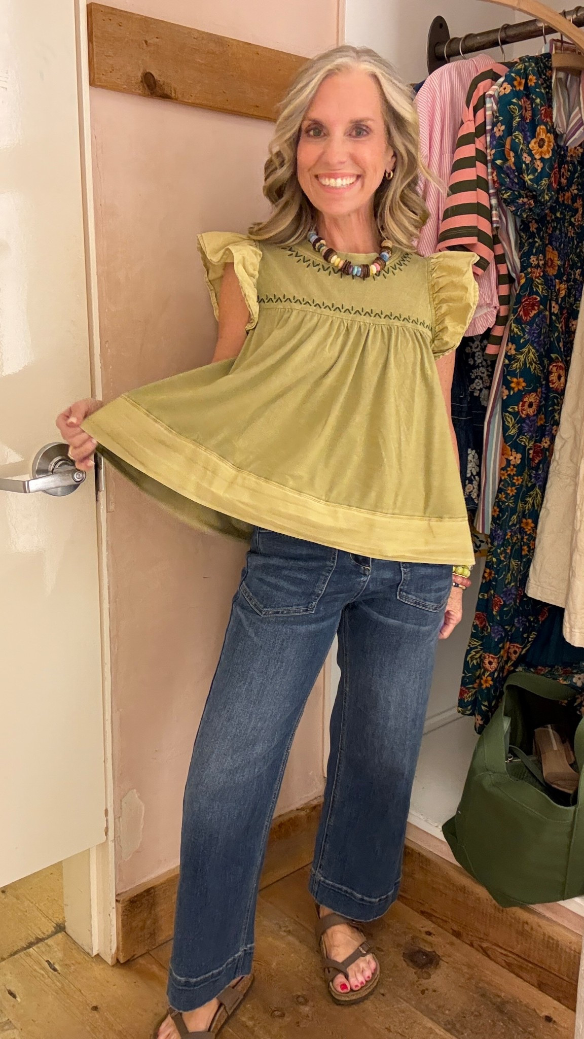 Cauuuute top. Wearing XS 

#LTKOver40 #LTKootd