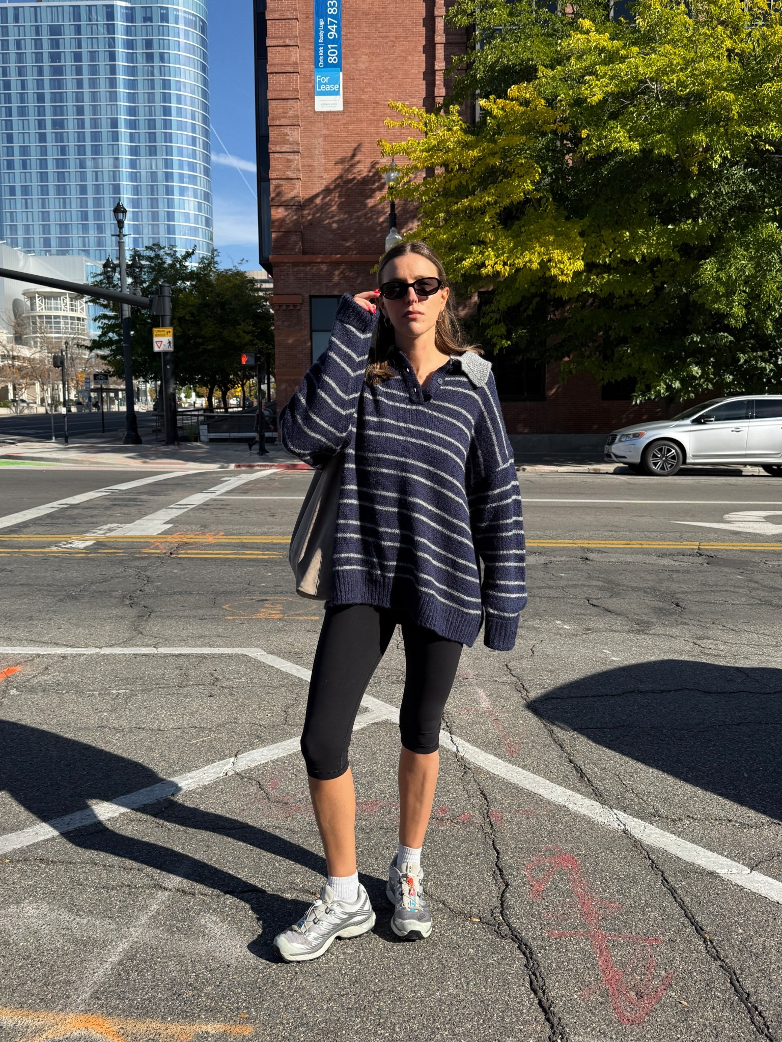 sweater: S/M runs big 
Capris: tts 

#LTKFindsUnder100 #LTKFindsUnder50 #LTKActive