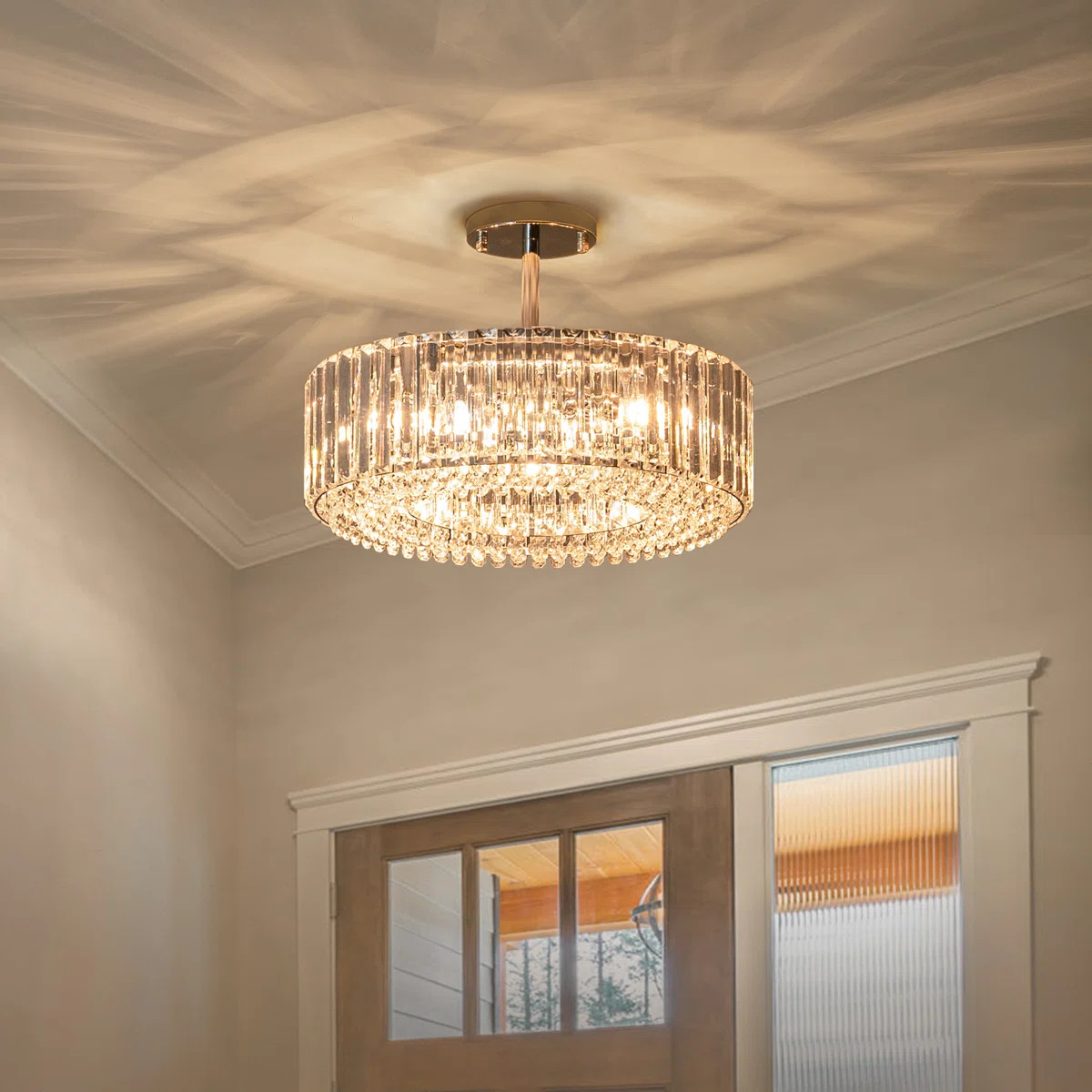 Irenej Semi Flush Mount | Wayfair North America
