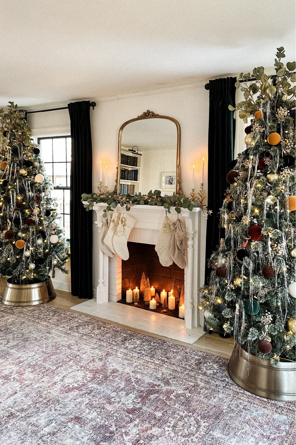 My Victorian vintage inspired Christmas living room is complete! 

#LTKhome #LTKfindsunder50 #LTKHoliday