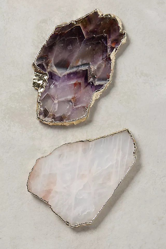 Slivered Geode Coaster | Anthropologie (UK)