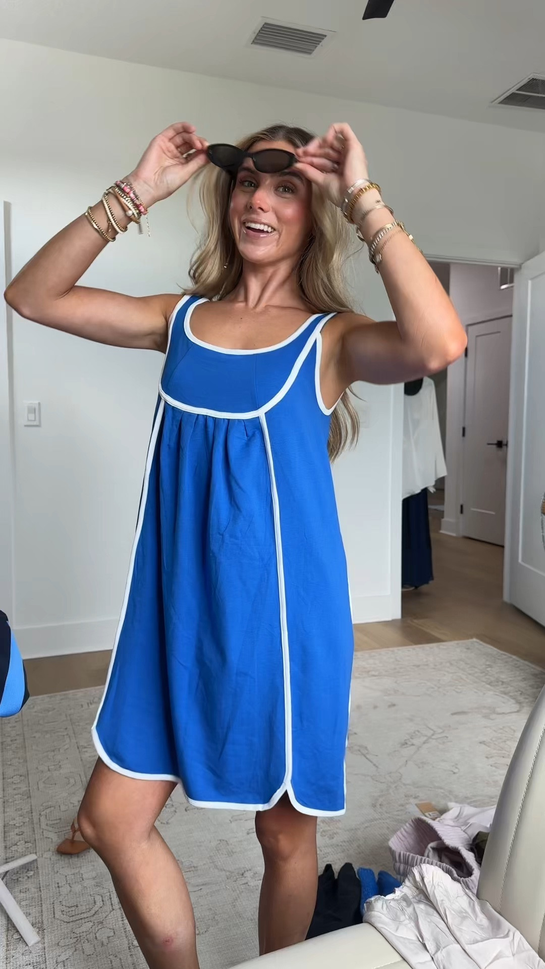 Amazon size small Athlisan Womens Summer Athletic Sleeveless Mini Dress Casual Oversized Workout Tennis Dress Sundress

#LTKootd #LTKSaleAlert #LTKActive