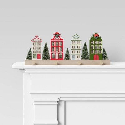 Lit Village Stocking Holder - Threshold™ | Target