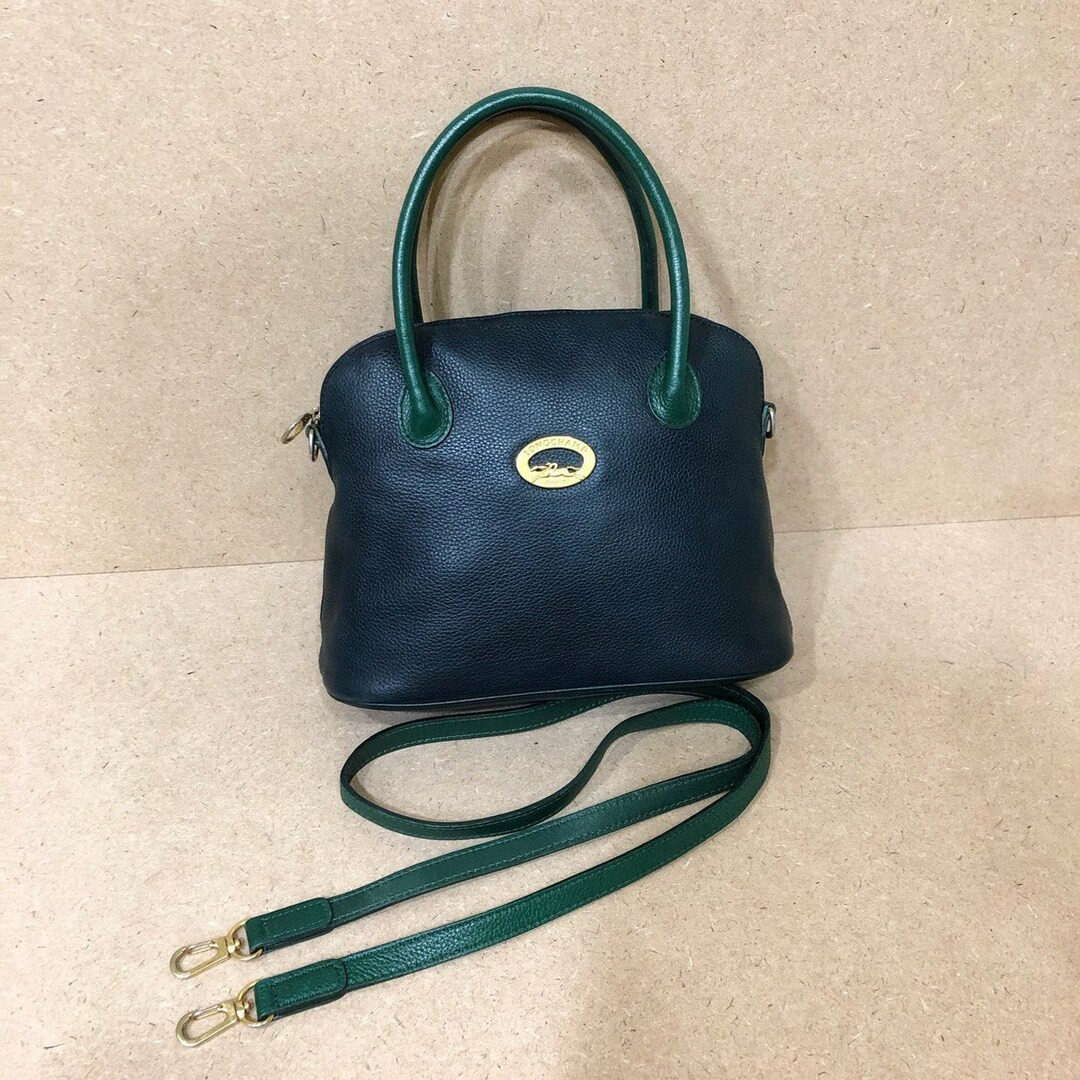 Longchamps made in France leather handbag in very good condition | Etsy (CAD)