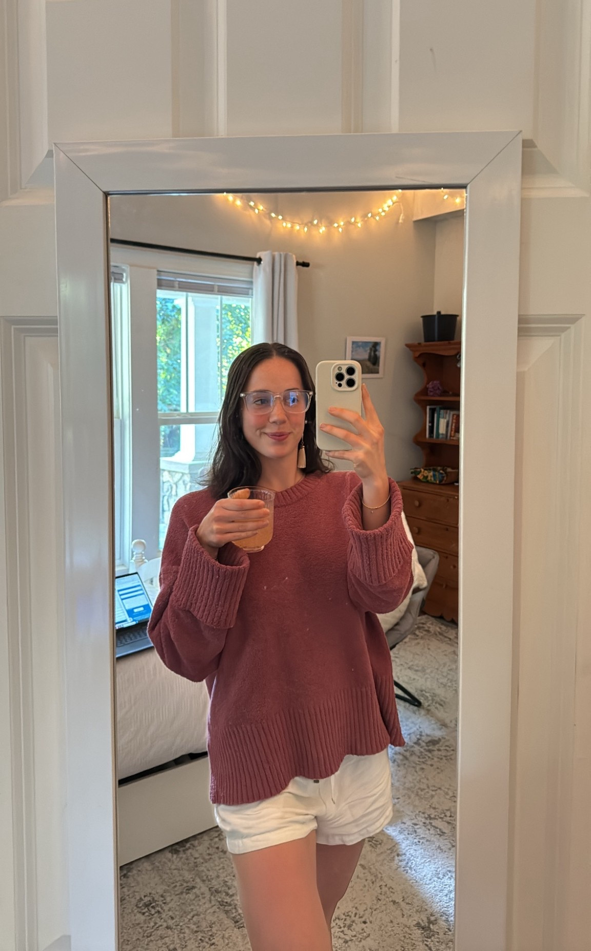 cozied up studying in my first sweater of the season!🎀🌸

#LTKU #LTKSeasonal #LTKHome