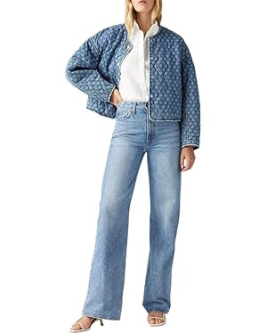 Levi's Women's Ribcage Wide Leg Jeans | Amazon (UK)