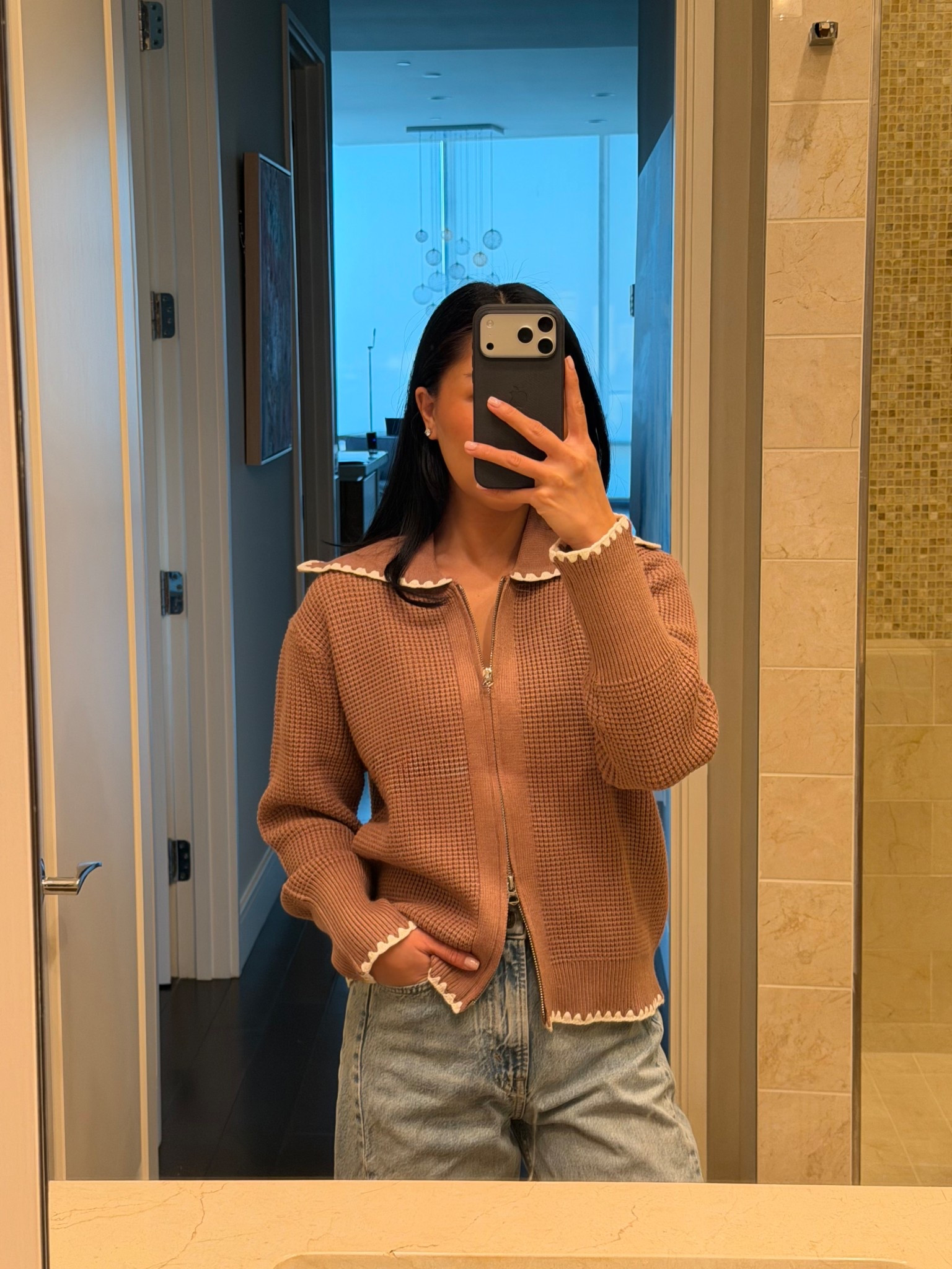 I love his knit sweater that I can wear with leisure or dress up with jeans and ballet flats perfect lightweight material. It would also be amazing for travel.

#LTKootd #LTKgrwm #LTKTravel