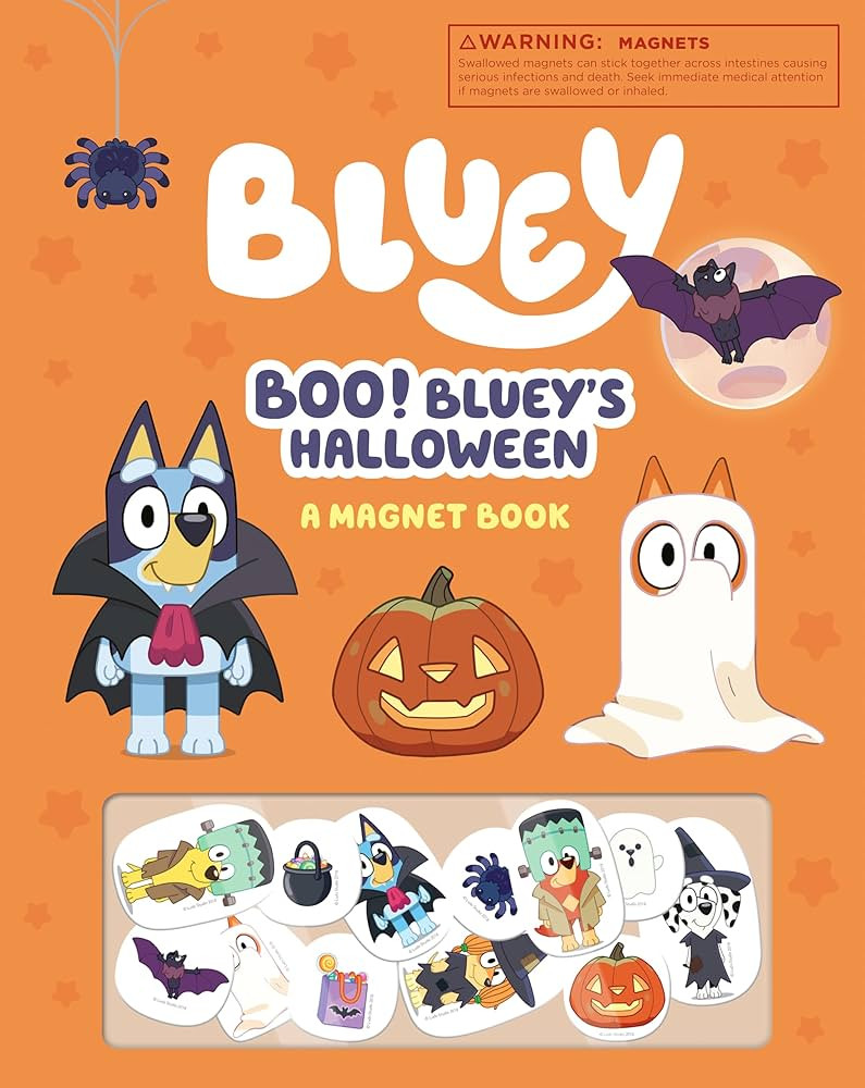 Boo! Bluey's Halloween: A Magnet Book | Amazon (US)