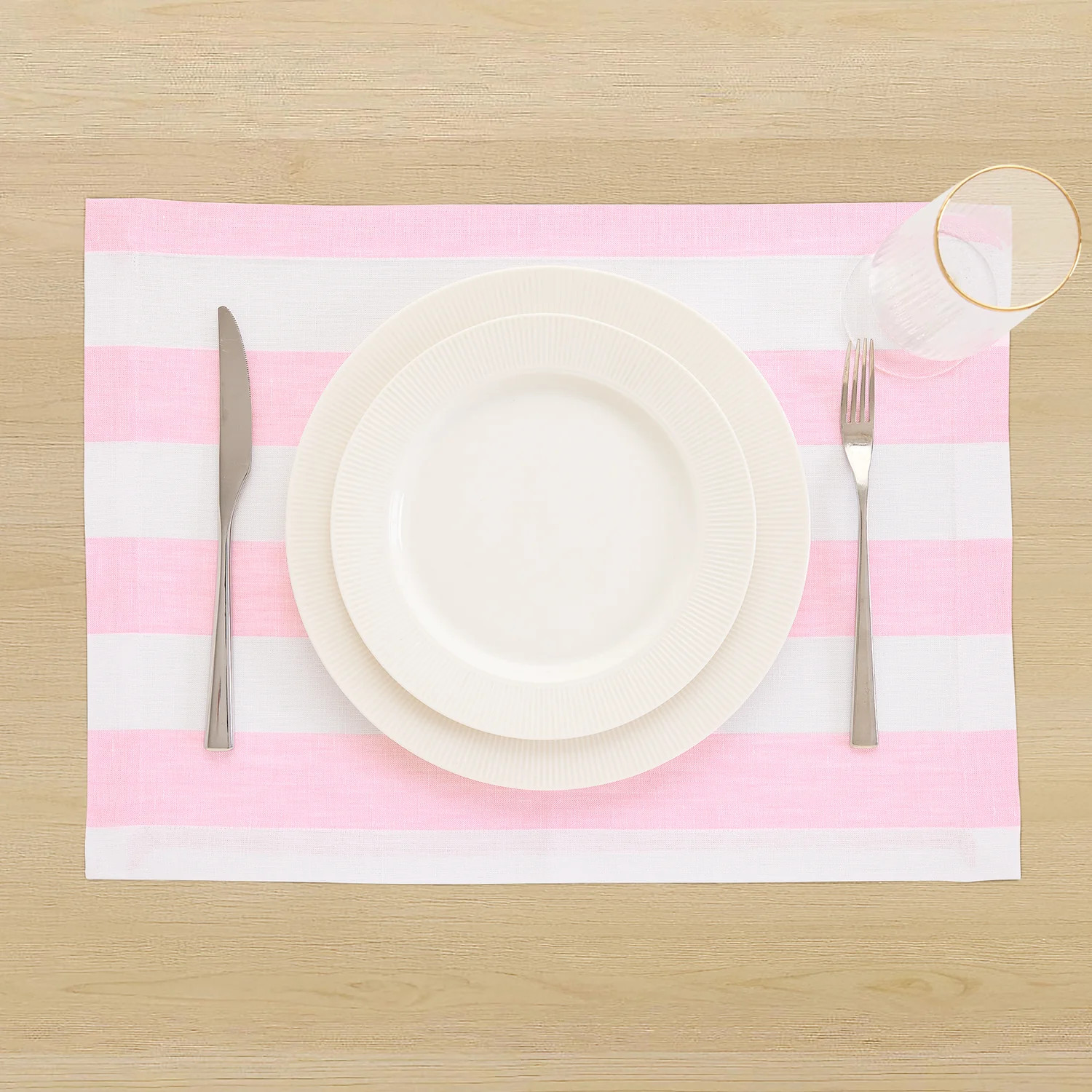 Cabana Stripe Placemats| Solino Home | Solino Home