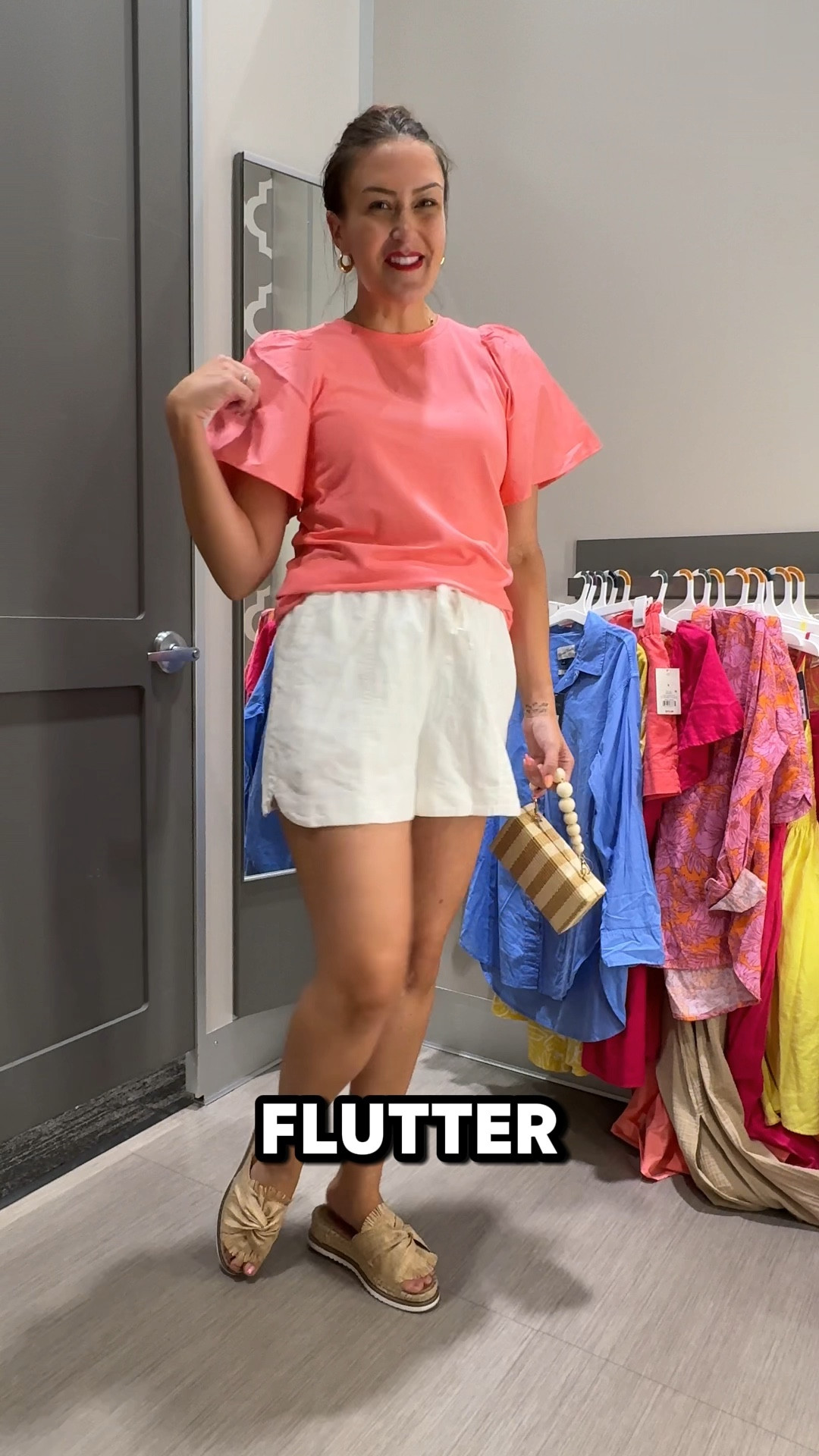 Grab this easy, everyday look! The flutter sleeve top is only $10.50 and shorts just $14 during Target Circle Week!!

#LTKSummerSales #LTKFindsUnder50 #LTKSaleAlert
