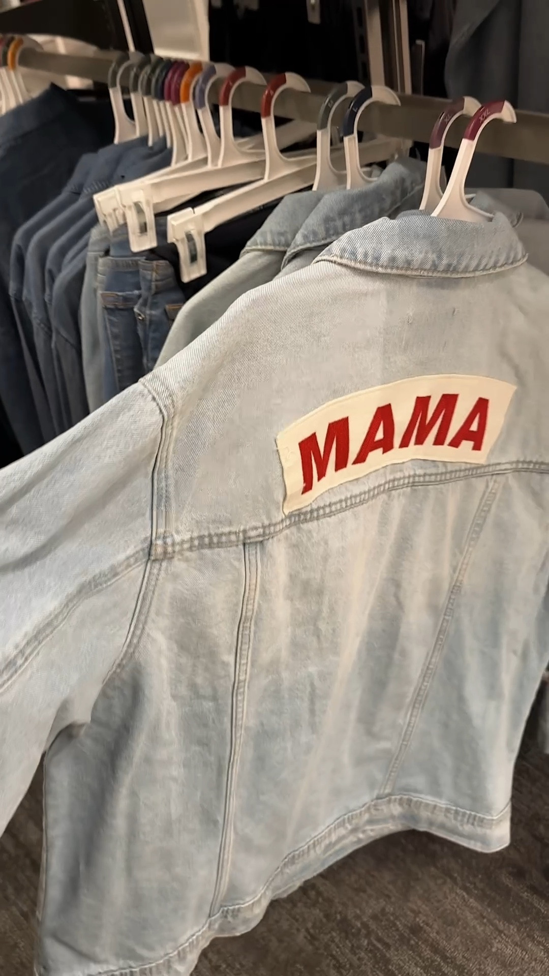 A mama Jean jacket! Love this so much! 

#LTKSeasonal