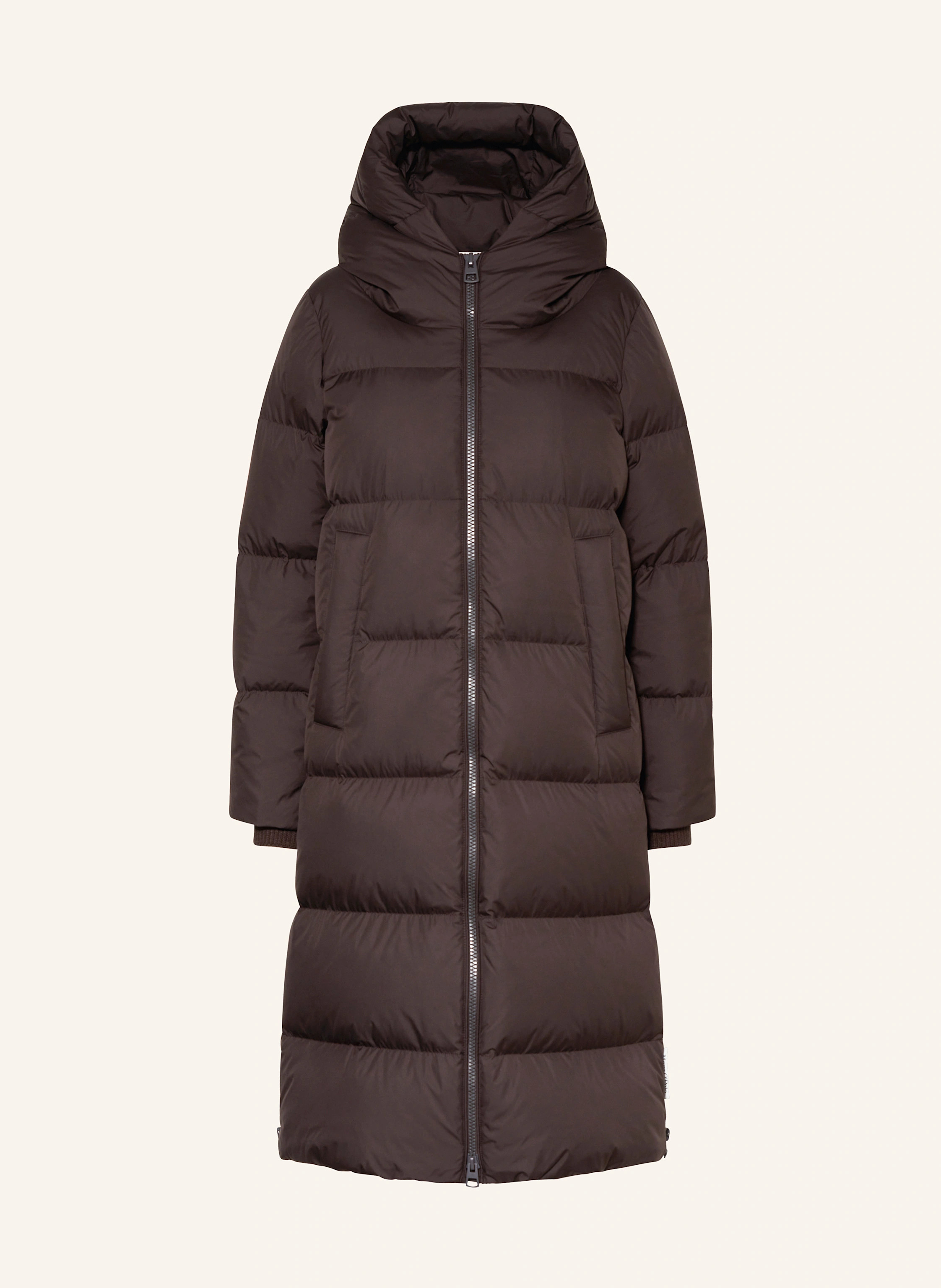 Marc O'Polo Daunenmantel in dunkelbraun | Breuninger (DACH)