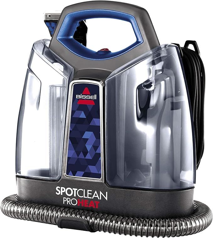 Bissell SpotClean ProHeat Portable Spot and Stain Carpet Cleaner, 2694, Blue | Amazon (US)