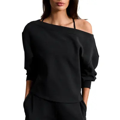 Rhone Dreamglow Bateau Sweatshirt in Sand at Nordstrom, Size X-Small | Nordstrom