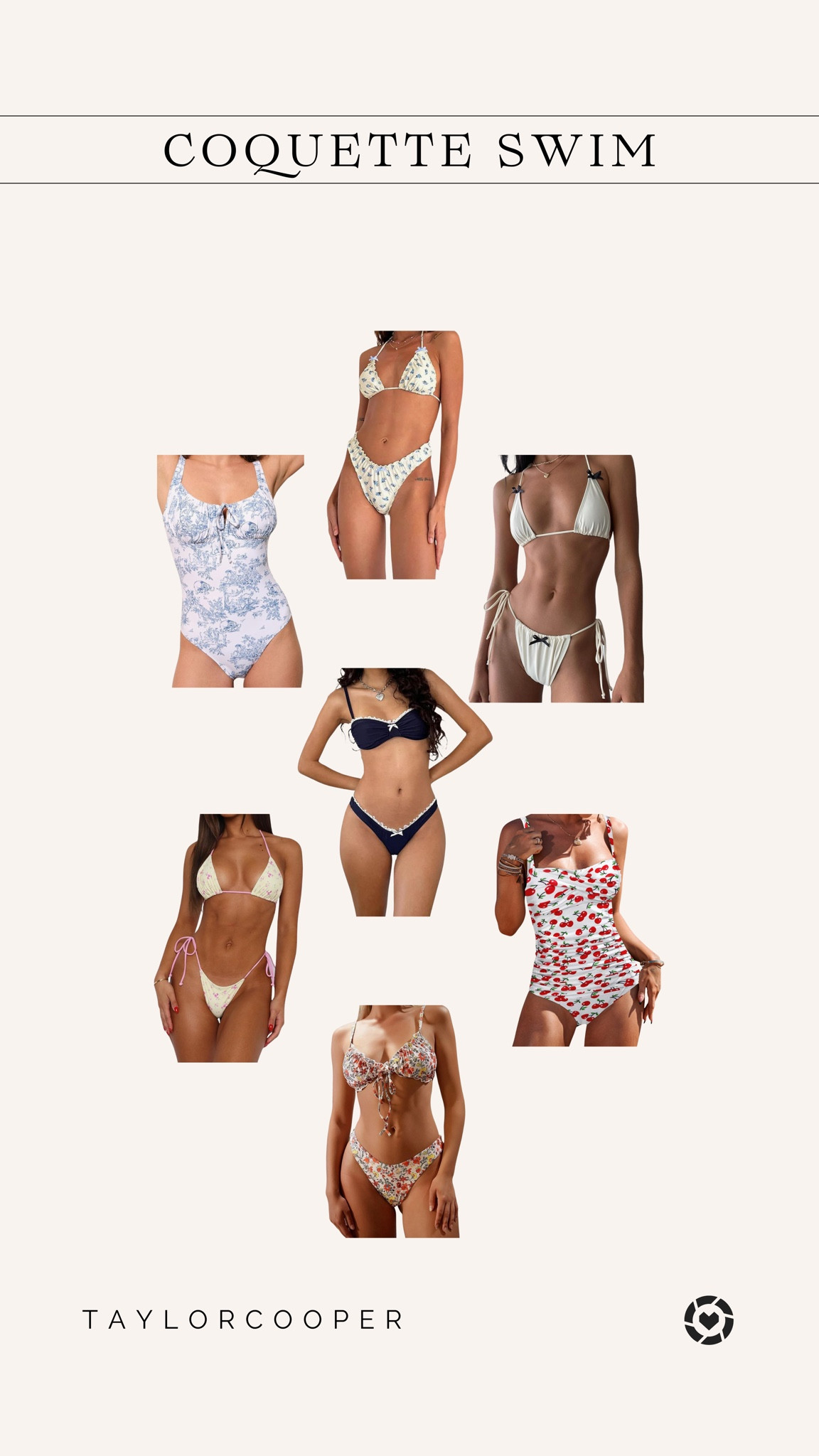 Trendy Coquette Swim Summer 2024


#amazonswim #summerswimsuits #bikinis

#LTKTravel #LTKSeasonal #LTKStyleTip