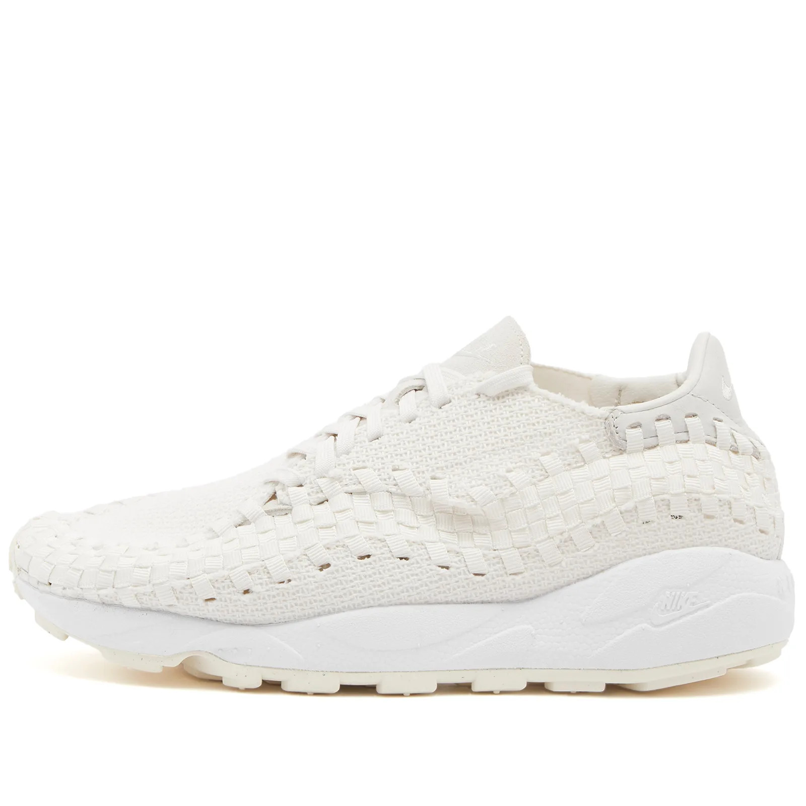 Nike Women's W AIR WOVEN FOOTSCAPE Sneakers in Phantom/Light Bone/White, Size UK 10.5 | END. Clothing