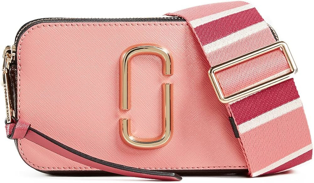Marc Jacobs Women's Snapshot Camera Bag, Coral Multi, One Size | Amazon (US)