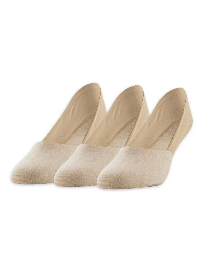 PEDS Women's Mid Cut Lightweight Liner Socks, 3 Pairs | Walmart (US)