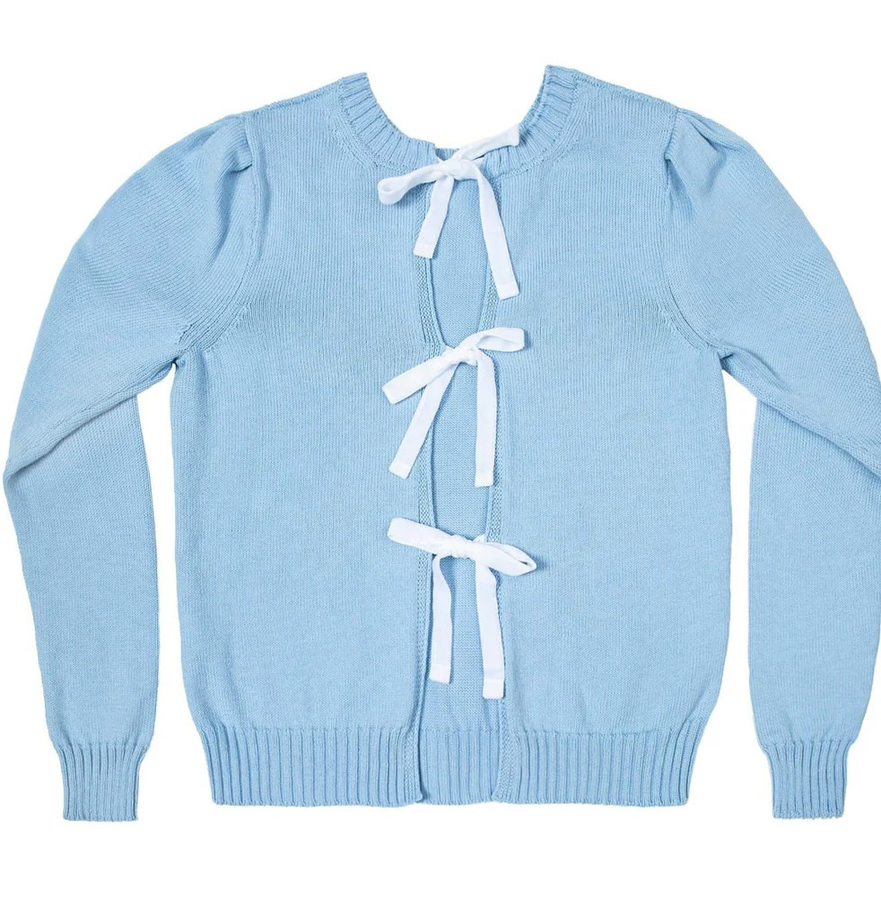 Tie-Back Puff Sleeve Crew | Over The Moon