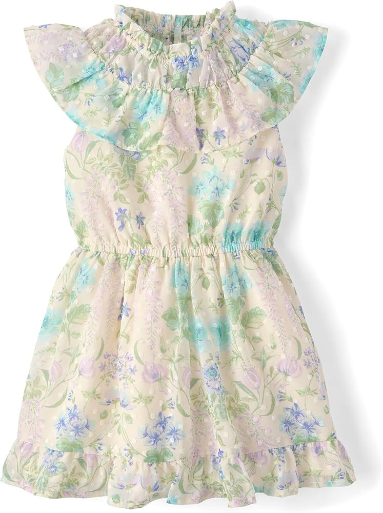 Gymboree Girls and Toddler Flutter Sleeve Dresses | Amazon (US)