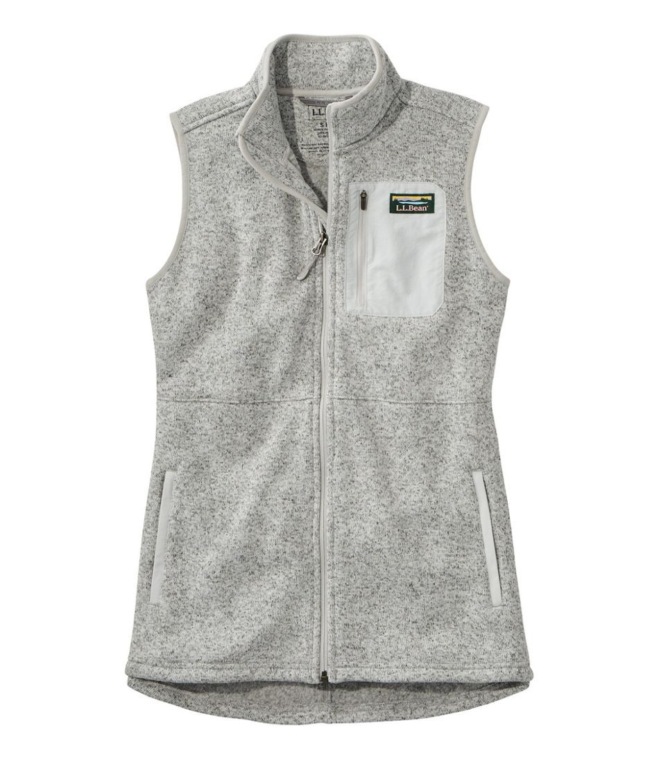 Women's L.L.Bean Sweater Fleece Long Vest | L.L. Bean