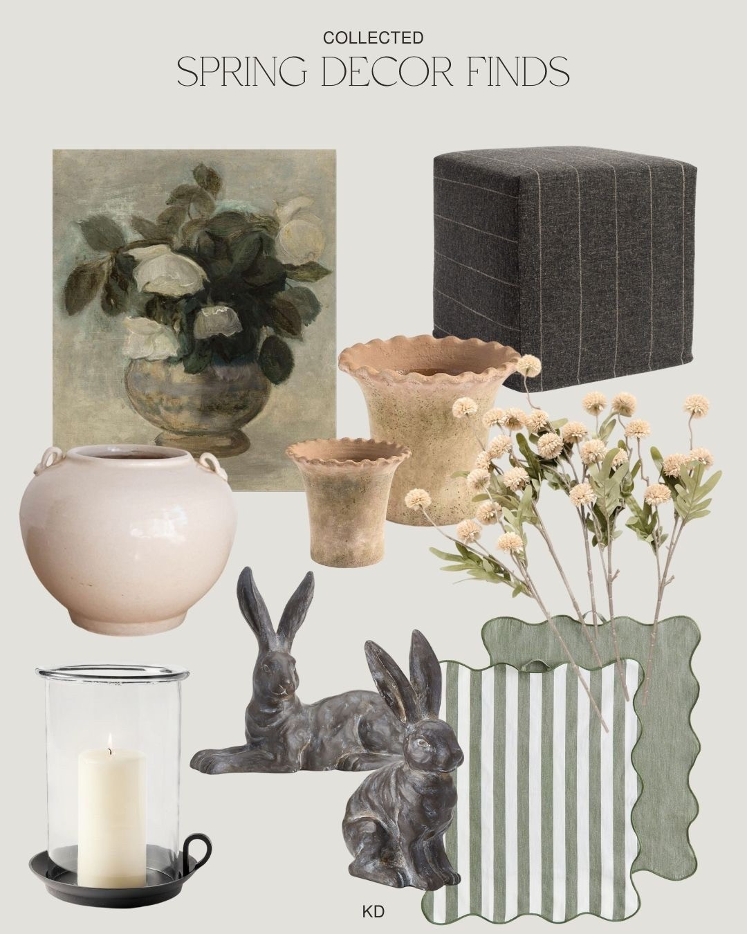 Spring Decor Finds 

#springdecor #homedecorfinds #easterdecor #vase #homestyling 

#LTKSeasonal #LTKHome #LTKFindsUnder50