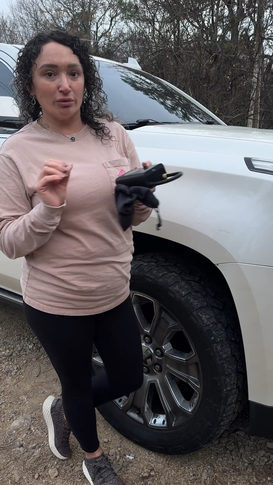 Just a mom who’s always having to air up her tire because curbs always get in my way.😂 Which, is exactly why this is a must have item to have in my vehicle! 

#LTKdayinmylife #LTKmomlife #LTKFindsUnder100