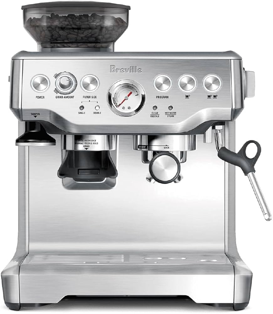 Breville RM-BES870XL Barista Express Espresso Machine, Stainless Steel (Certified Remanufactured) | Amazon (US)