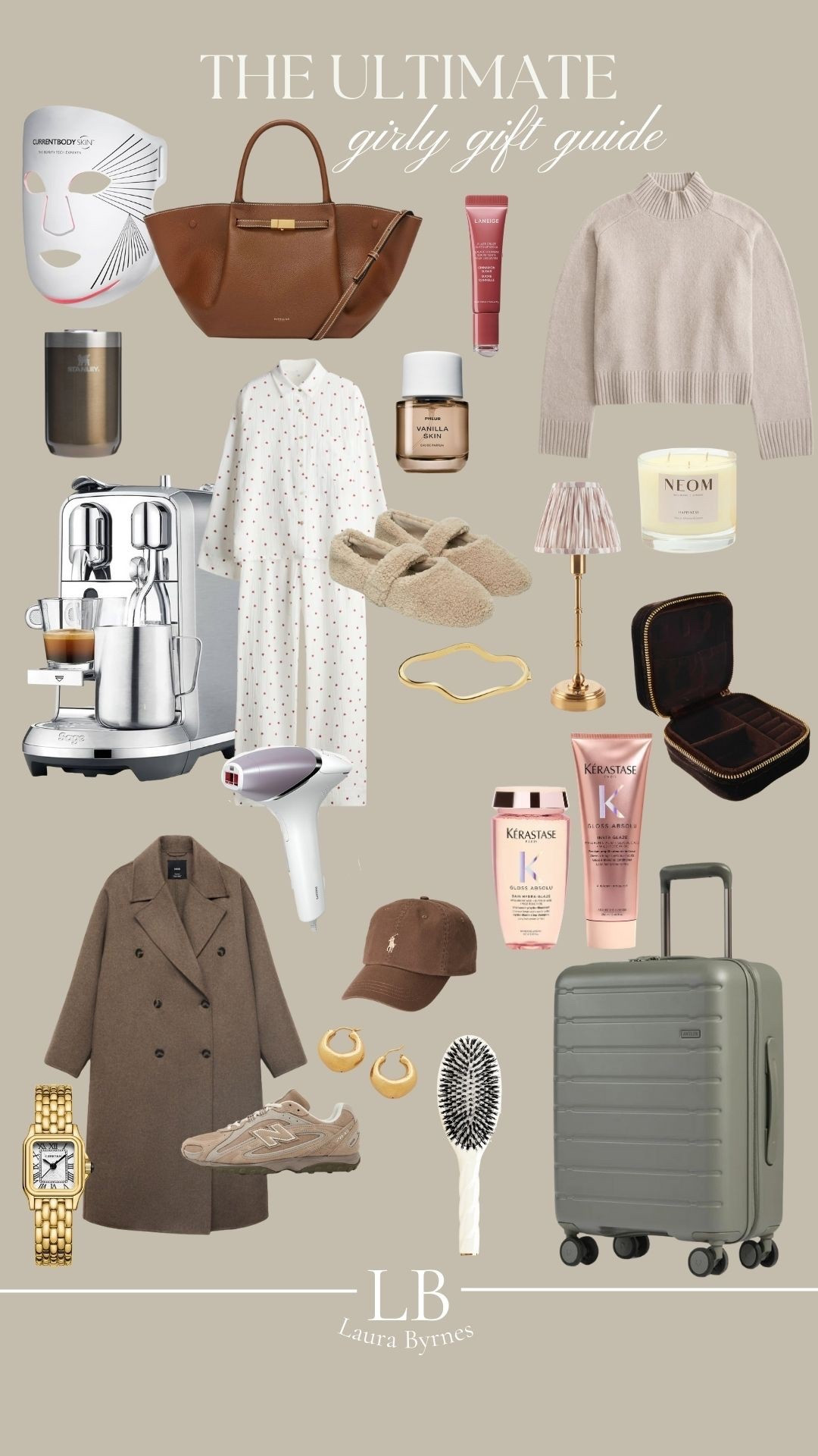 The ultimate girly gift guide! 
Everything is in the Cyber Week sales 👏🏻
DeMellier code: DMFRIENDS20
CurrentBody code: LAURAB
Abercrombie: coming soon! 