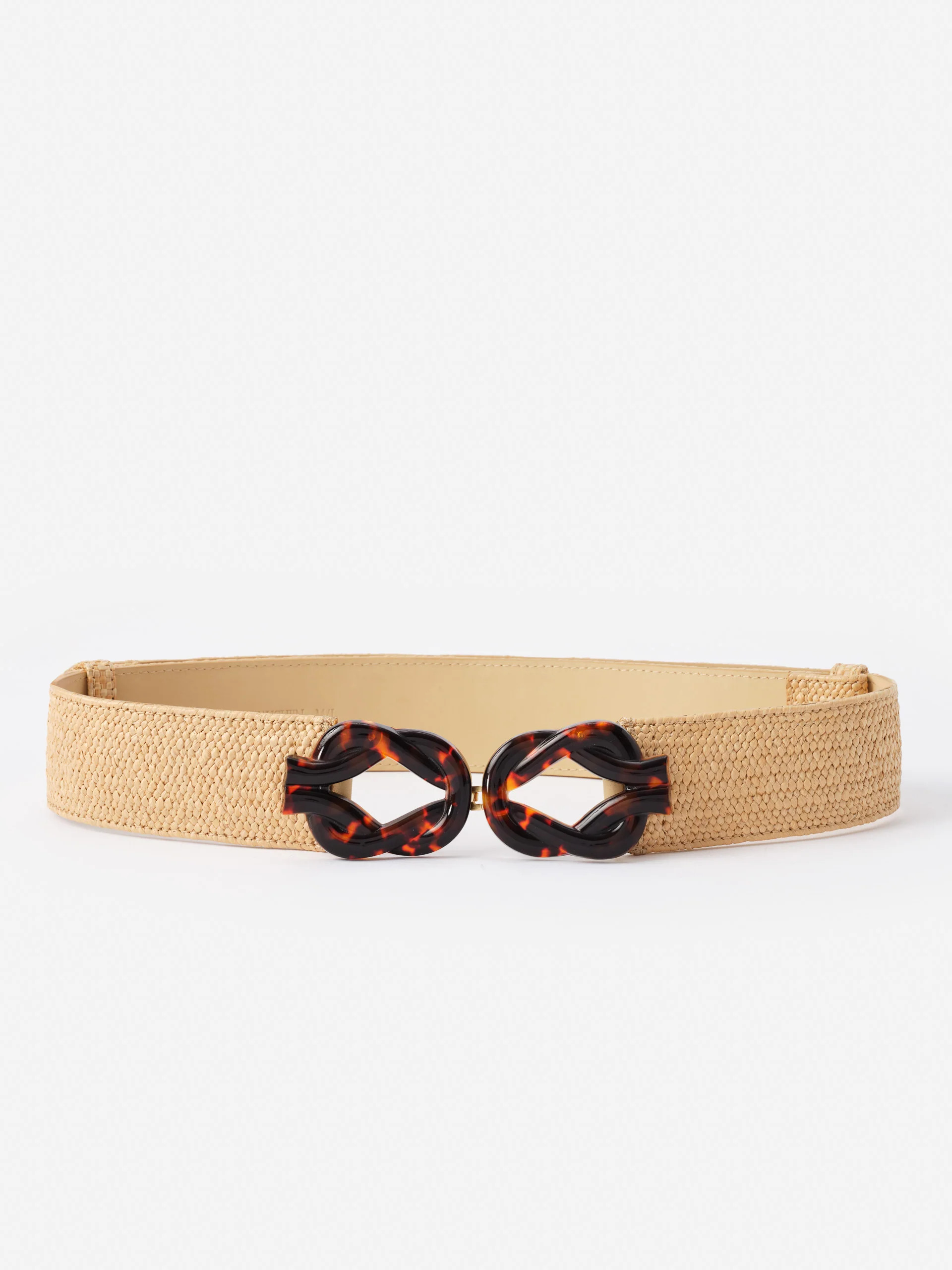 Natural Solid Eliza Grasscloth Belt | Women's Belts | J.McLaughlin | J.McLaughlin