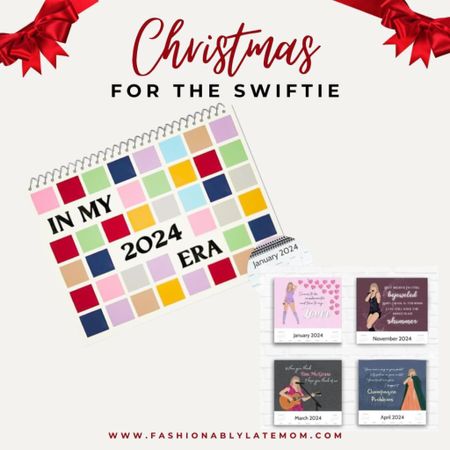 The perfect calendar if you love Taylor Swift! 
Fashionablylatemom 
Taylor Swift Calendar 
Gift idea 
Amazon find 
Teen gift idea 

#LTKGiftGuide