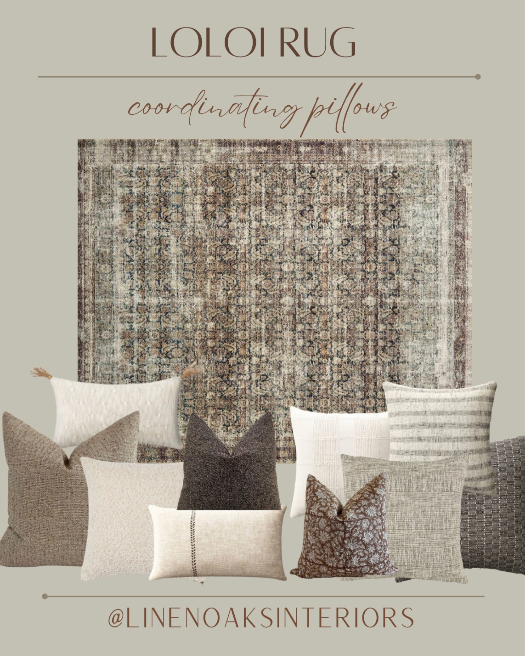 Loloi Navy/Sand coordinating pillows!
Loloi rug
Area rug, pillows, neutral pillows, throw pillows 

#LTKhome #LTKHoliday #LTKSeasonal