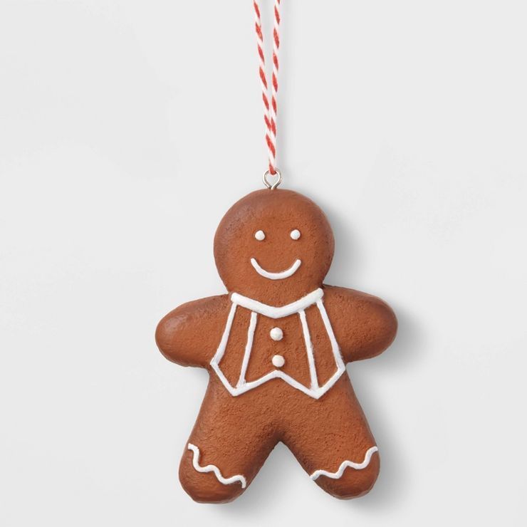 Gingerbread Cookie with Vest Christmas Tree Ornament - Wondershop&#8482; | Target