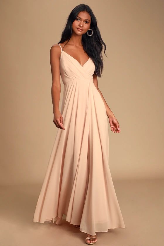 All About Love Blush Pink Maxi Dress | Lulus (US)