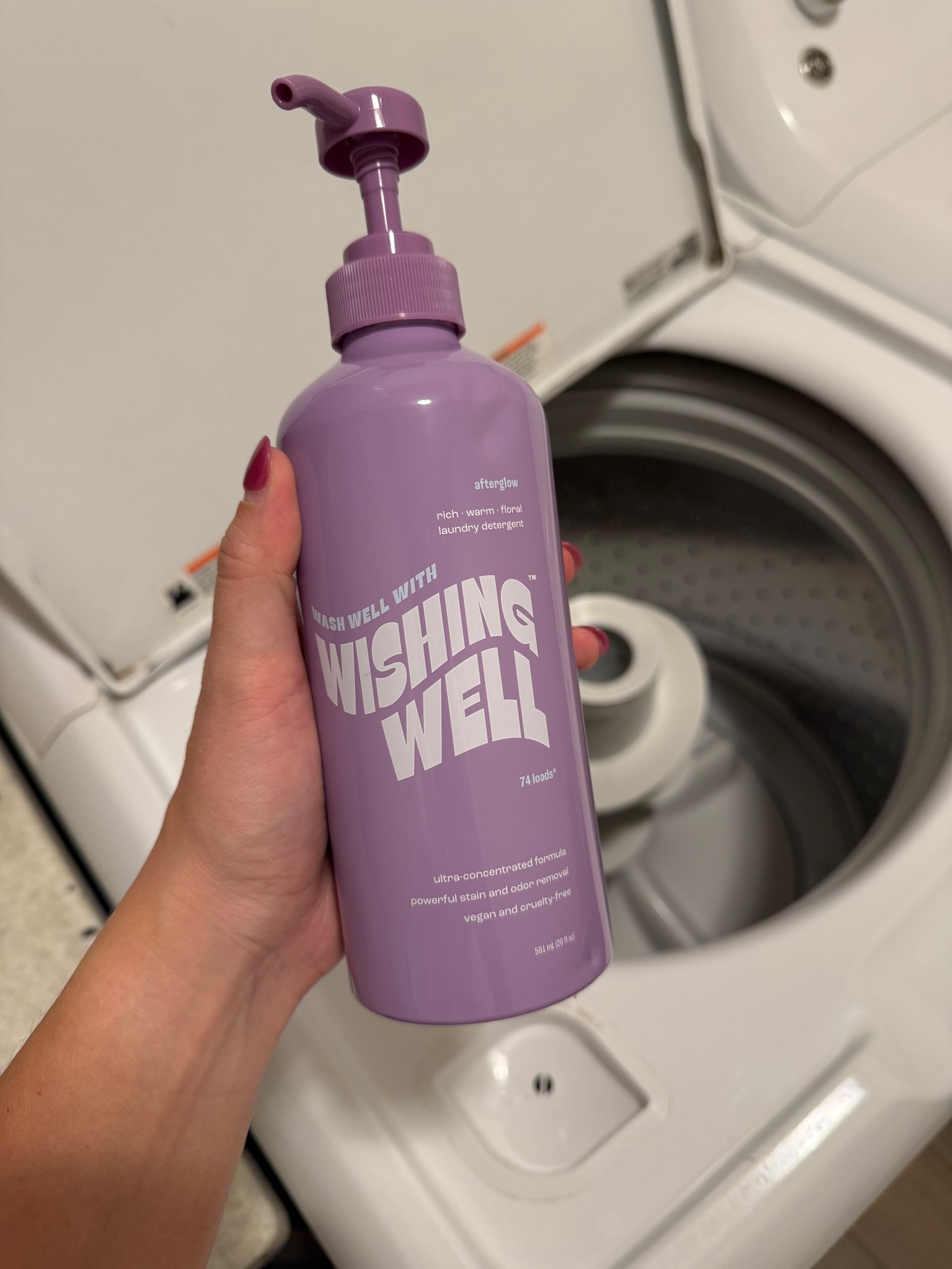 The BEST SMELLING concentrated laundry detergent🫧 @Wishing Well 

Laundry detergent | clean laundry

#LTKFindsUnder50 #LTKGiftGuide

#LTKHome