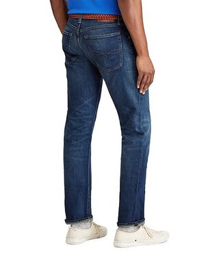 Hampton Relaxed Straight-Fit Stretch Denim Jeans | Dillard's