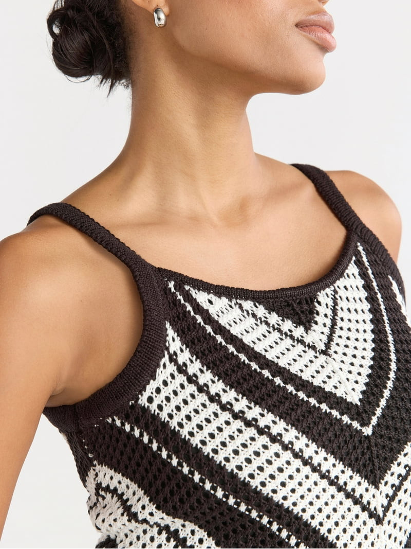 Sofia by Sofia Vergara Women's and Women's Plus Pointelle Top, Sizes XS-4X | Walmart (US)